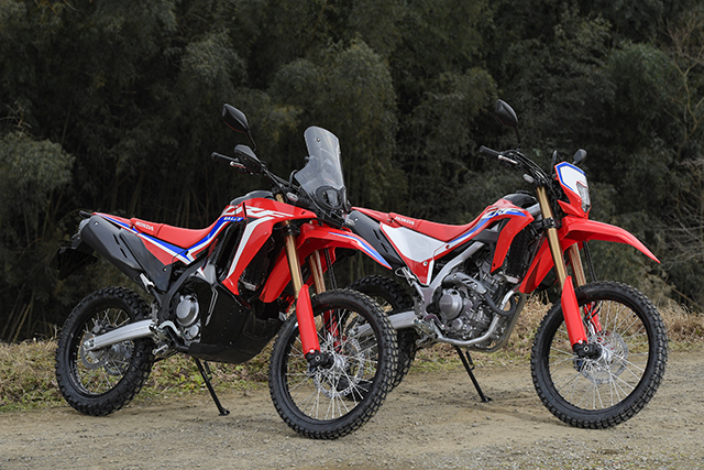 トータルバランスに優れたデュアルパーパスモデル「CRF250L/RALLY」、撮影・試乗会を開催