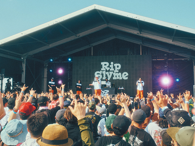 ブルースカイステージで『RIP SLYME』『CRYSTAL KAY』など人気音楽アーティストたちがライブ