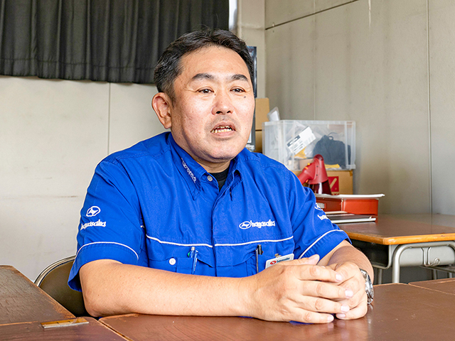 (株)早坂サイクル商会 外商部  佐山文隆さん
