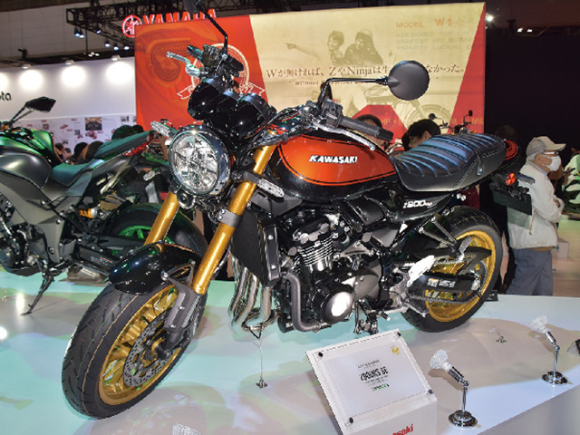 ワールドプレミアとなった『Z900RS SE』