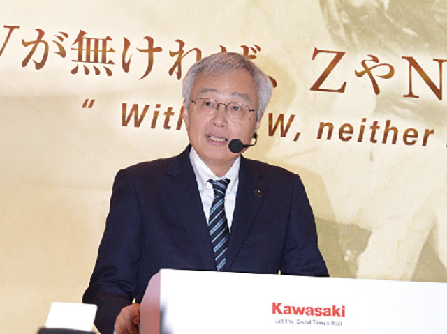 カワサキ　伊藤浩社長