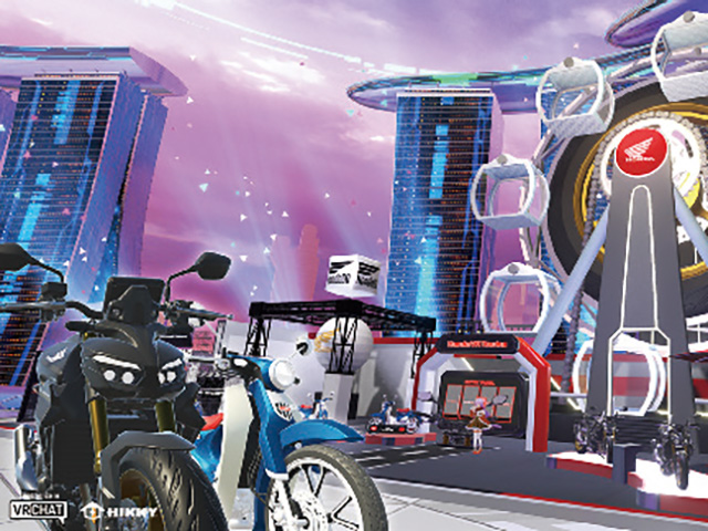 仮想空間でツーリング！？ HMJがメタバースイベントに出展