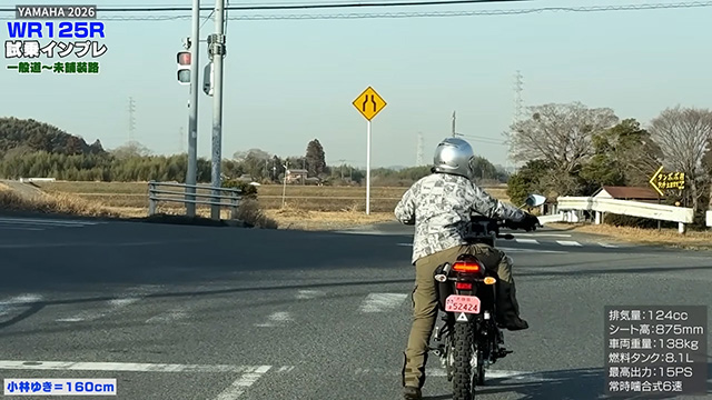 フロントの21インチ・スポークホイールとサスペンションが衝撃を巧みに吸収！