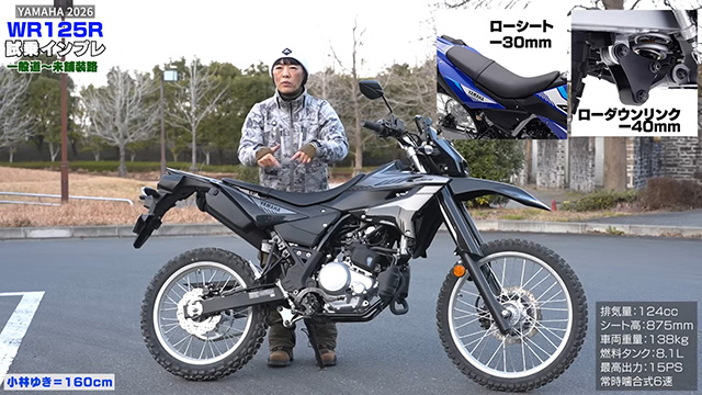 サスペンションは少し硬いと感じたが、ダートに入ると驚くほど効いてくる！