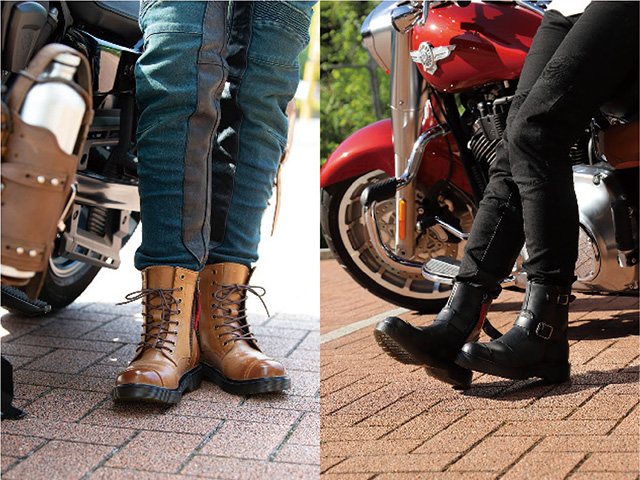 ②DEGNER / Ladies' leather ZIP Boots