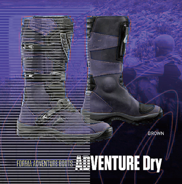 冒険へ導く高性能オフロード「ADVENTURE Dry」